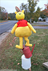 Winnie the Pooh en el Return of the Pumpkin People de Jackson en New Hampshire