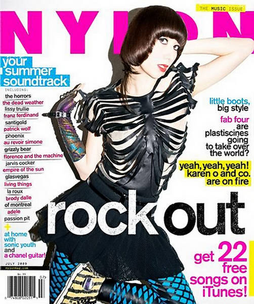 Nylon July 09 Issue Cover