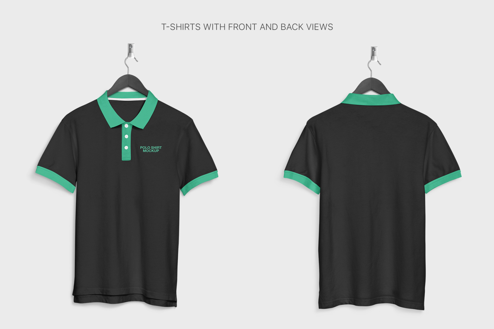 Download T-Shirt Mockup - Hanging Apparel Bundle - Free PSD Mockups ...