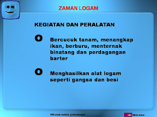 .sejarah tingkatan 1: Kegiatan dan Peralatan Zaman Logam