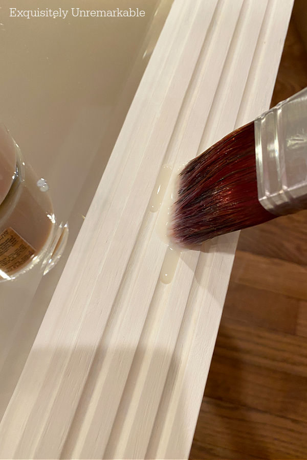 Sealing A White Painted Mirror