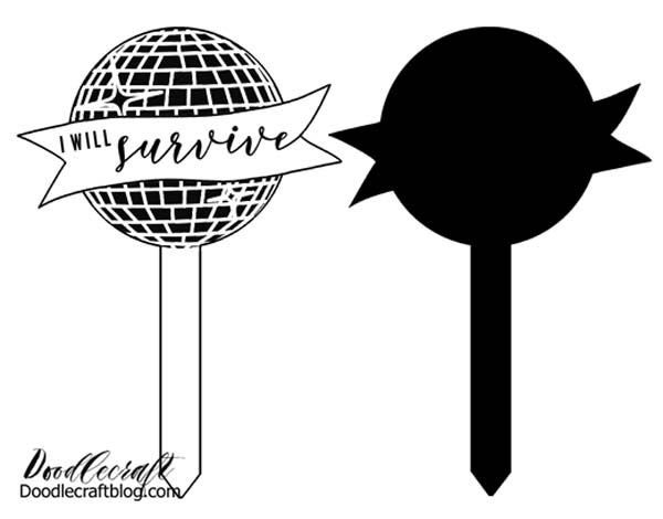 Here's a link for the 2 files you can download free!  There are 2 files that need to be loaded into xTool Creative Design Space.   Layer them so they fit together perfectly.    Then select the outline distance of both images and set to 0.   The silhouette shape needs to be a cut outline.   The disco ball design needs to be an engrave.    Then delete the original uploaded images and layer the outlines perfectly before printing.