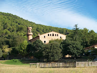 Vista general del Castell de Fluvià amb la seva torre