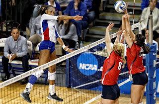 KU middle blocker Tayler Soucie, KU volleyball, Kansas University volleyball team, Kansas Jayhawks