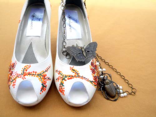 bridal wedding shoes 3