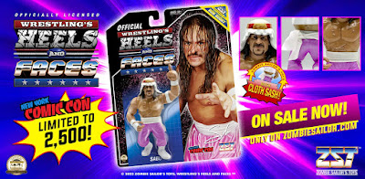 New York Comic Con 2022 Exclusive Sabu Pink Pants Variant Wrestling’s Heels and Faces Action Figure by Zombie Sailor Toys