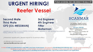 seaman career at reefer cargo