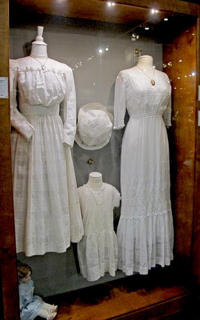 Fountainhead Antique Auto Museum: Lingerie Dresses of the