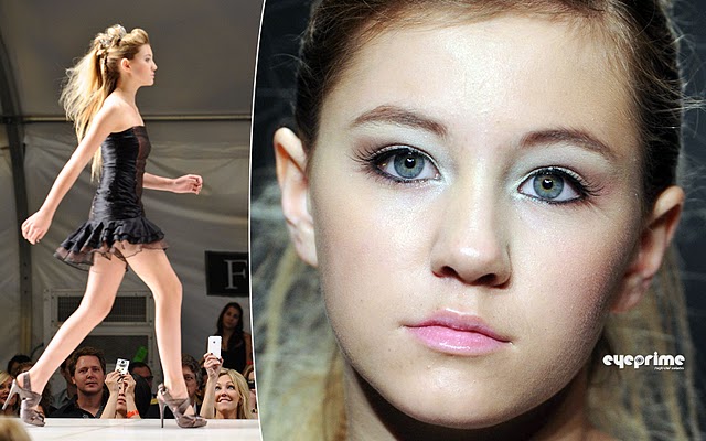 Trendy Fashion Ava Sambora youngest Catwalk Model