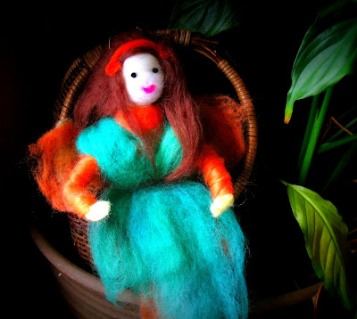 Needle and Wet Felted Fairies (Waldorf-style)