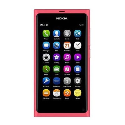 The pink Nokia N9 mobile phone