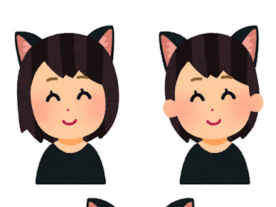 コンプリート！ アニメ 猫 女の子 イラスト 可愛い 215905-猫 顔 イラスト 無料 か���いい
