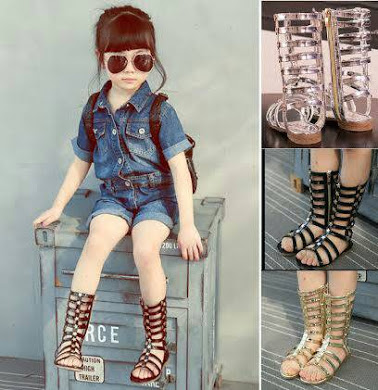 Model Sepatu Gladiator Anak Anak Trendy Swet