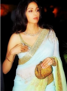 Hot Bollywood Actress Sri Devi Wardrobe Malfunction