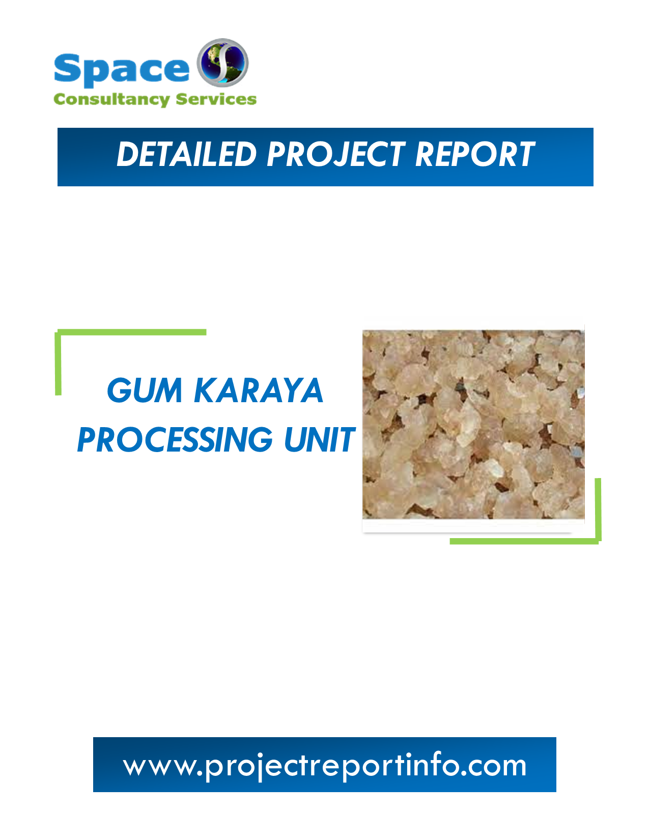 Project Report on Gum Karaya Processing Unit