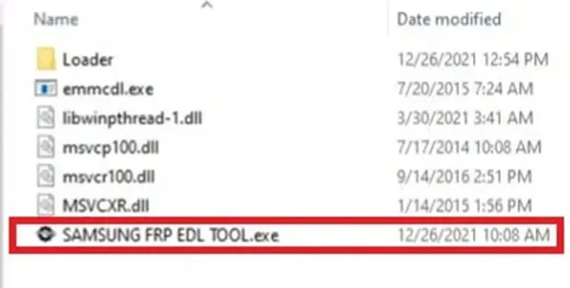 Samsung EDL Tool
