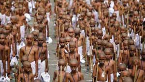 Ratusan Anak Berdandan ala Mahatma Gandhi