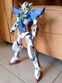 Gundam Papercraft - GN-001 Gundam Exia