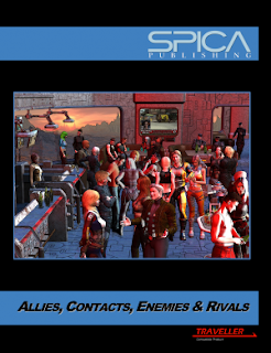 Cover of Allies, Contacts, Enemies and Rivals - image lifted from the Spica Publishing Site