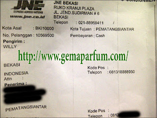 Pengiriman Parfum ke Pematangsiantar