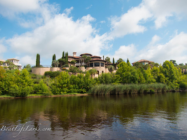 Houses on the ICW