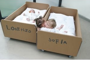 {Kids} Sustainable baby bed by Album di Famiglia