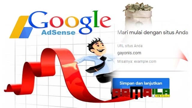 Tambahkan Situs Google Adsense GAYONIS.com
