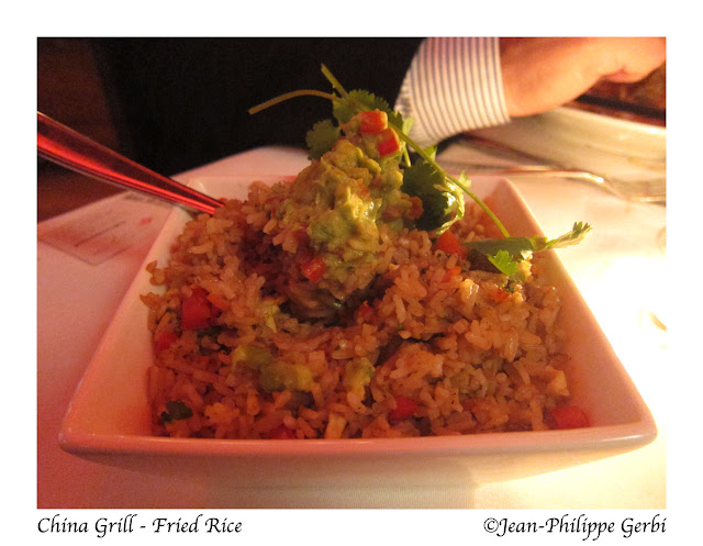 image of fried rice at China Grill, midtown, NYC, New York