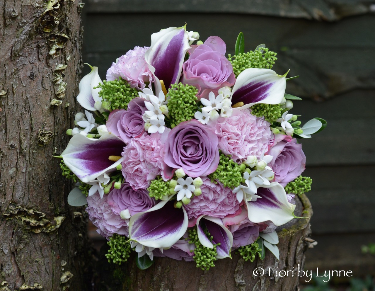 Wedding Flowers Blog: Liz's Elegant Mauve and Green Autumn ...