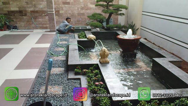 jasa pembuatan kolam ikan koi minimalis JAKARTA