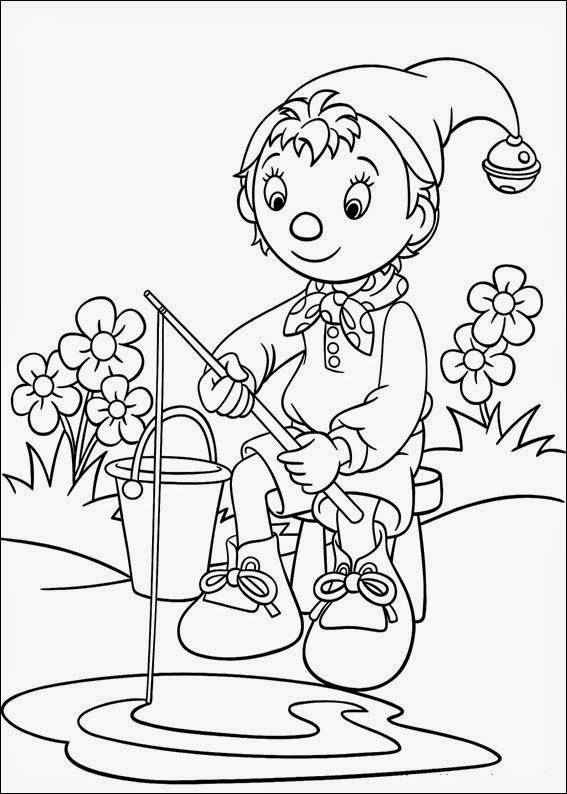 Desenhos do Noddy para Colorir e Imprimir