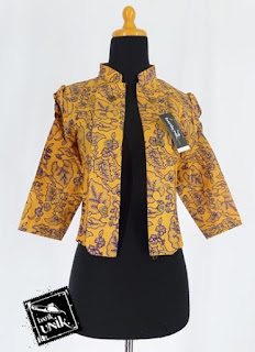 Bolero Batik Modern Elegan