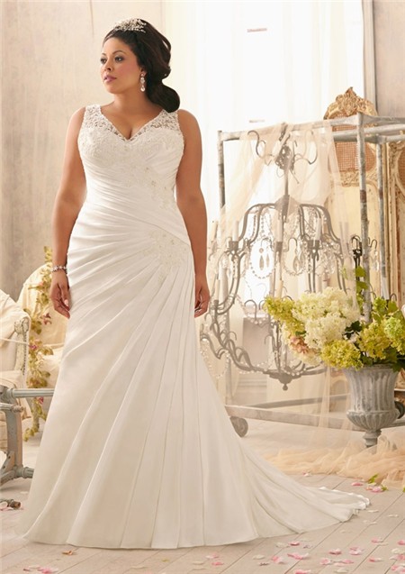 	plus size wedding dresses	