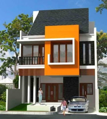 bentuk rumah minimalis type 36 60 2 lantai