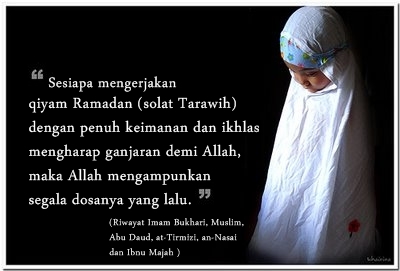 CARA SOLAT TERAWIH SENDIRIAN / BERJEMAAH - Sumarz.Com