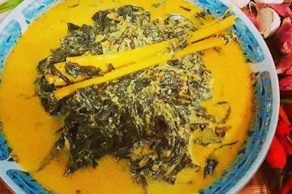 Cara Membuat Gulai Daun Singkong