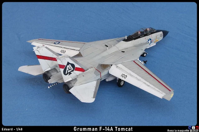 Maquette du F-14A Tomcat de Eduard au 1/48.