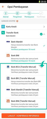 cara bayar di shopee id