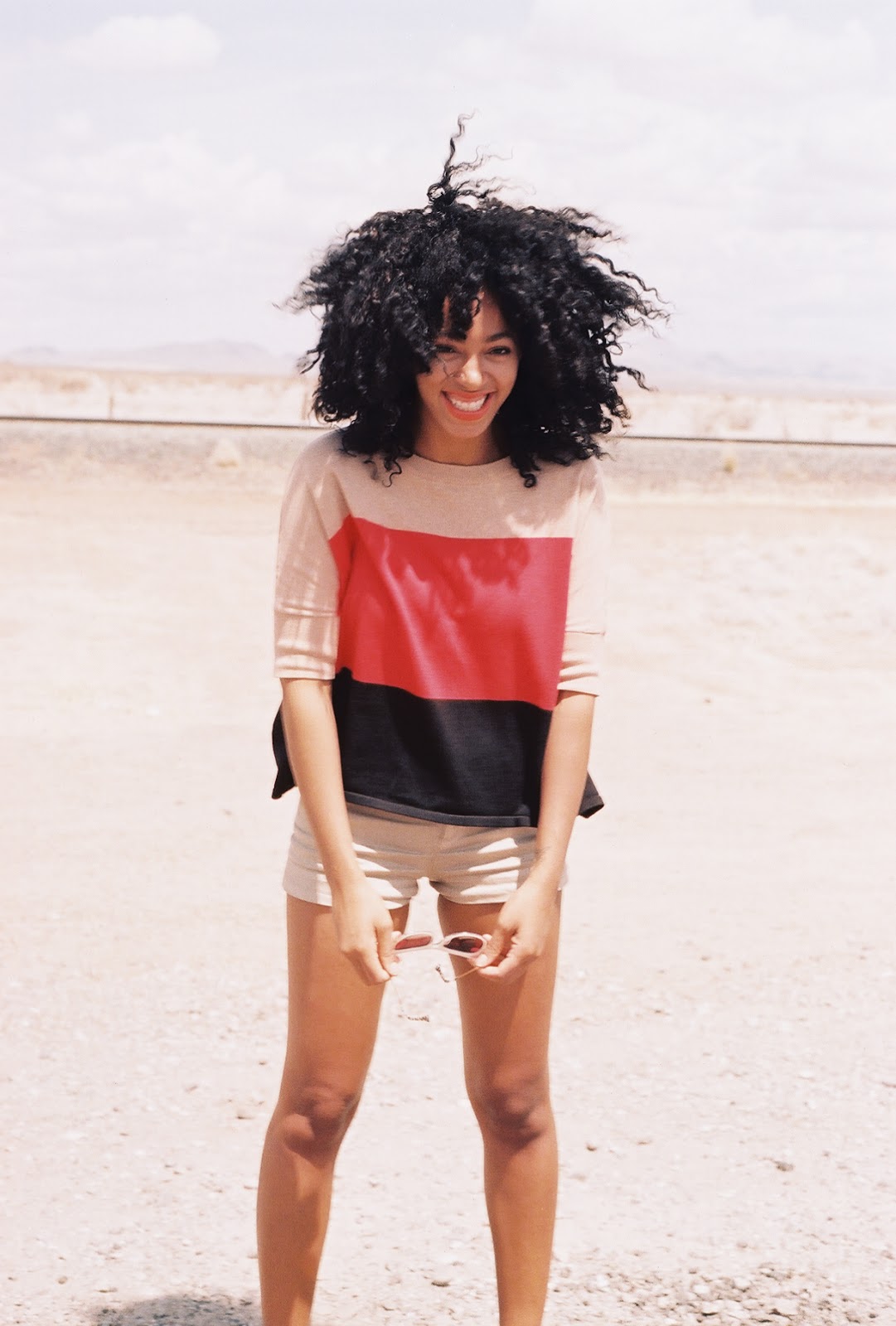 Solange Does Railroading Photoshoot in TEXAS! Such A Beauty [PICS 