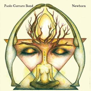 Paolo Carraro Band "Newborn" EP 2018 Italy Prog Blues Rock