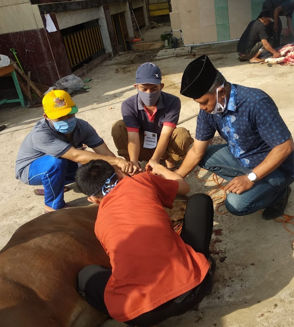 Gotong Royong Kader PKS Dalam Berkurban Wilayah Dapil lima Seberang Ulu Dua dan Plaju