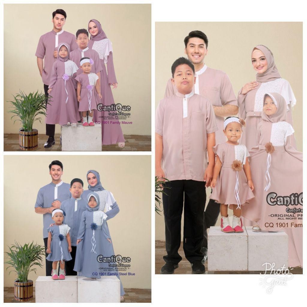 Gamis Keluarga Cantique Baju Muslim Terbaru 2019 