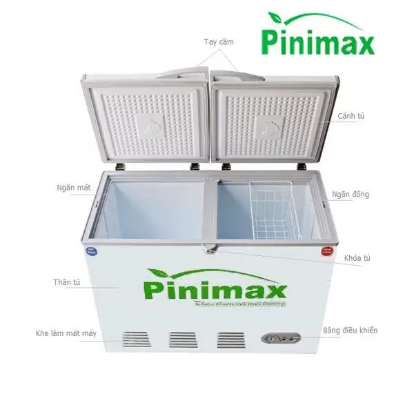 Tủ đông Pinimax PNM-49W2KD 490 lít