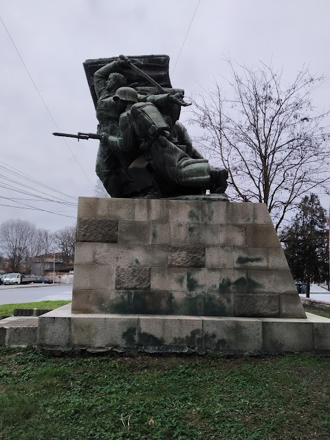 War Memorial, North Side, Yambol,