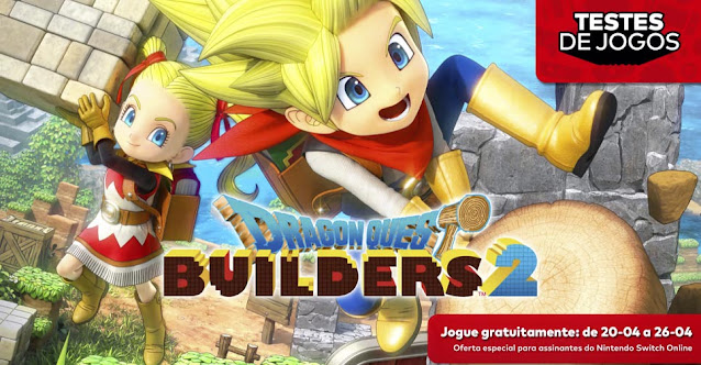 Dragon Quest Builders 2 Testes Jogos Switch Online