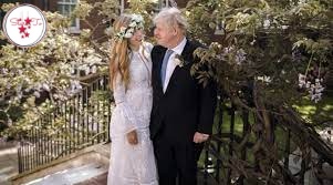 Boris Johnson marries his fiancée