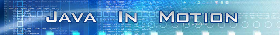Java in Motion