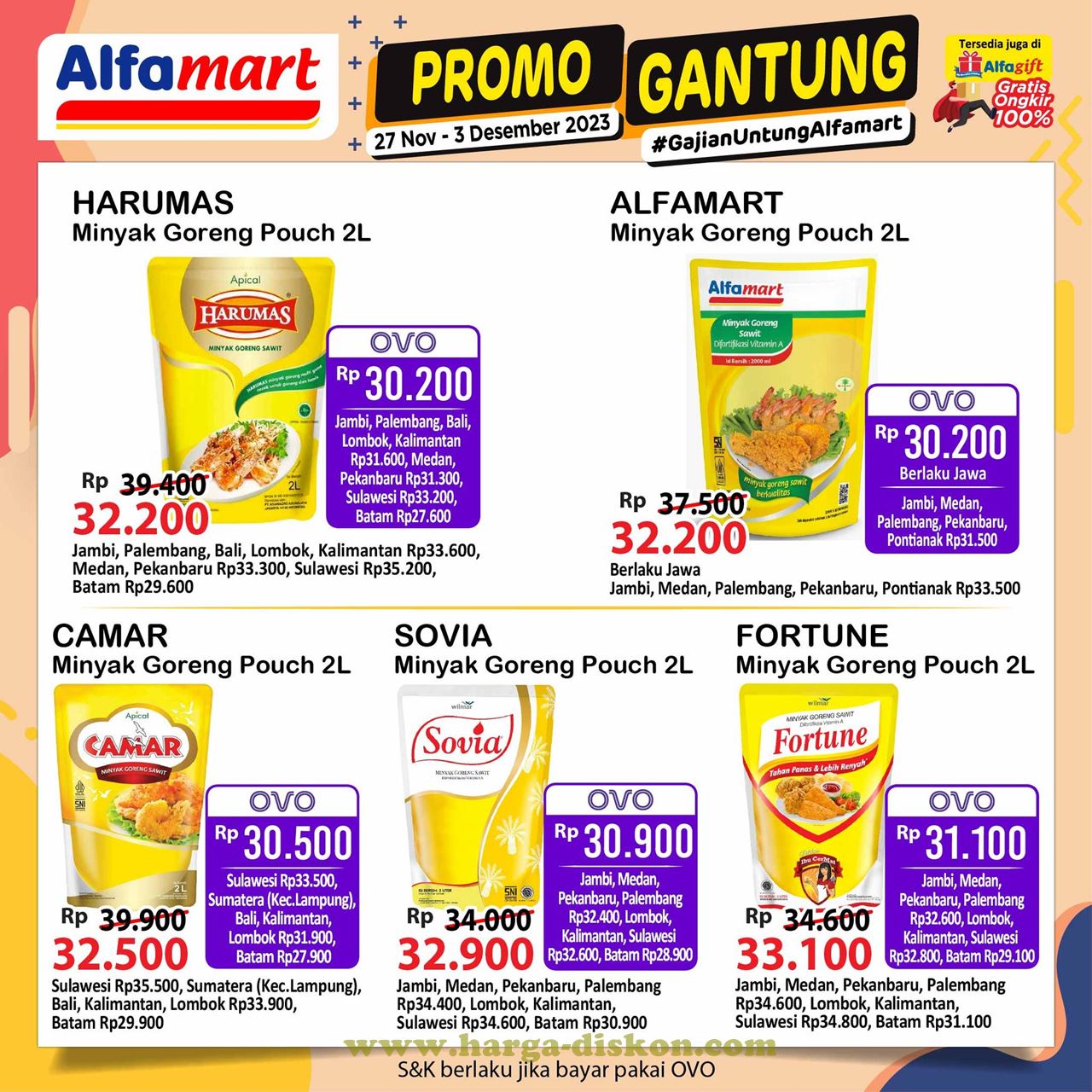 Promo ALFAMART Akhir Pekan Promo JSM 27 November - 3 Desember 2023