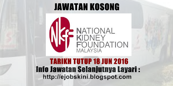 Jawatan Kosong di NKF - 18 Jun 2016