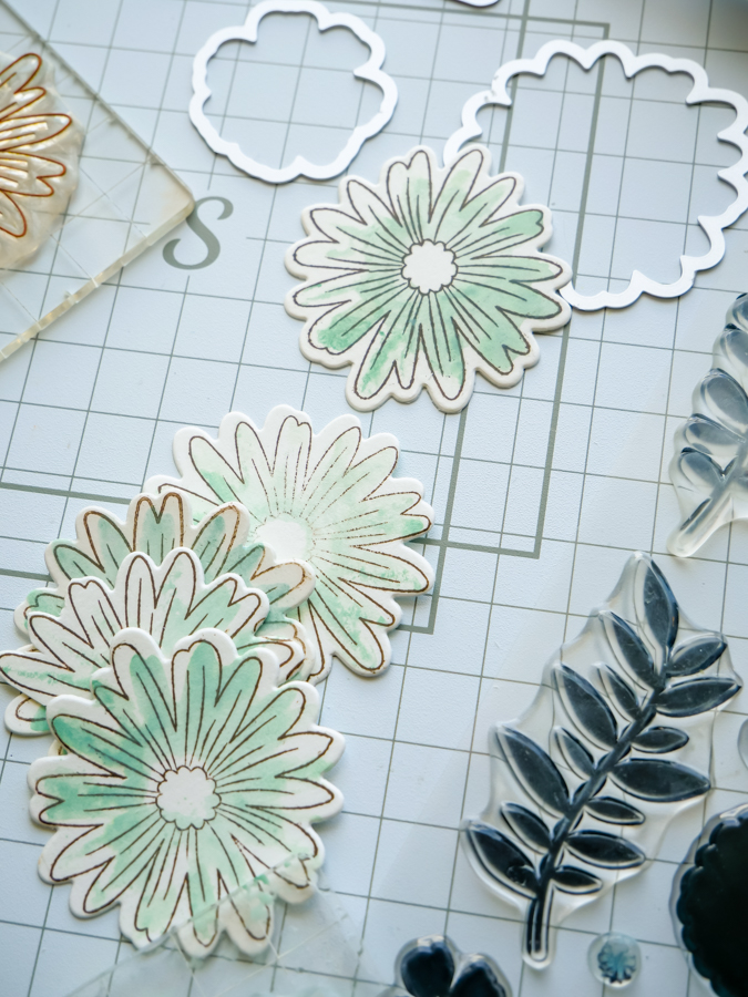 Easy Easy Watercolor Florals | Embellished Clusters | JamiePate.com